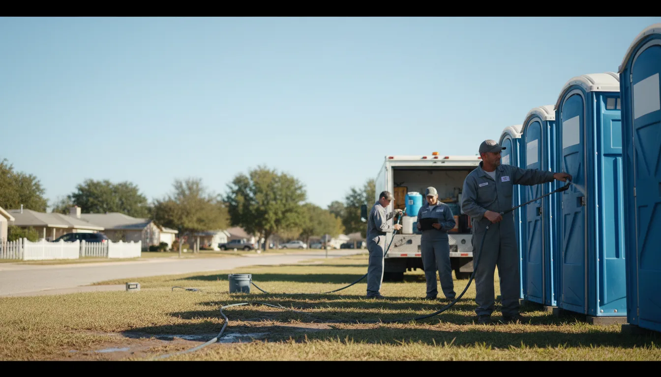 Long-Term Portable Toilet Rental in Auburn, KS near me